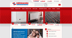 Desktop Screenshot of hermann.cz